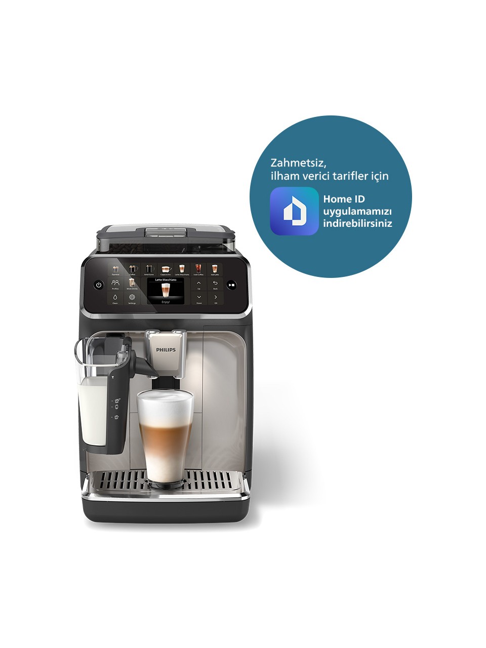 Philips%20LatteGo%20EP5547/90%20Tam%20Otomatik%20Espresso%20Makinesi