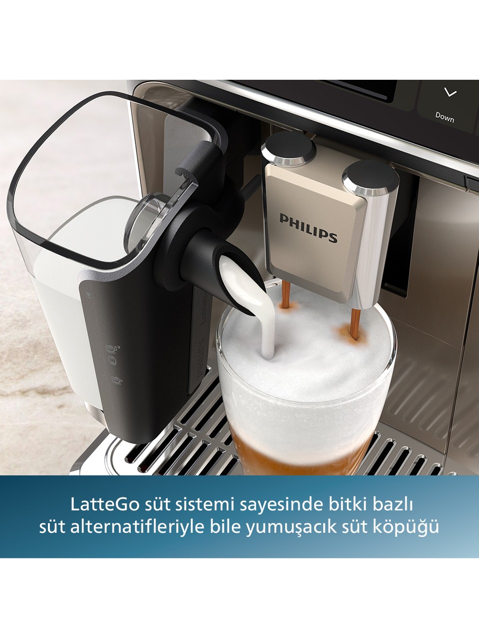 Philips%20LatteGo%20EP5547/90%20Tam%20Otomatik%20Espresso%20Makinesi